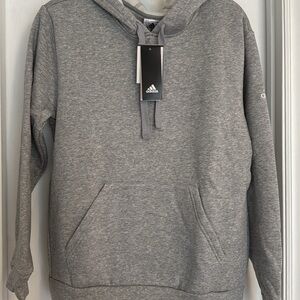 Adidas Women’s Heather Gray Fleece Hoodie